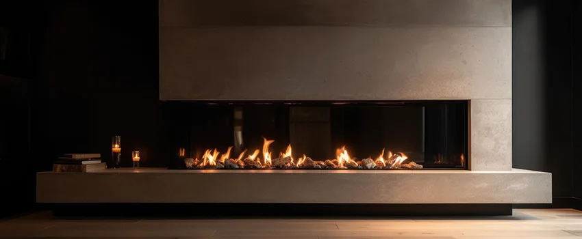 Gas Fireplace Ember Bed Design Services in Northfield, Minnesota