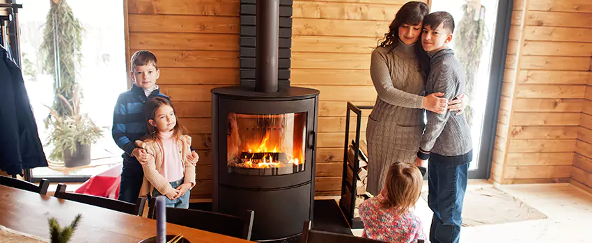 Morso Cast Iron Fireplace Insert Installation in Northfield, Minnesota
