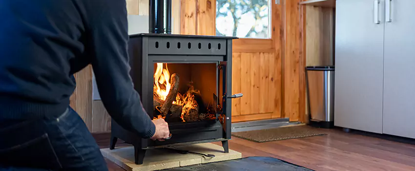 Open Hearth Wood Fireplace Installation in Northfield, MN