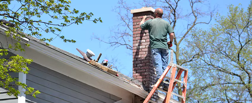 Vinyl and PVC Chimney Flashing Installation in Northfield, MN
