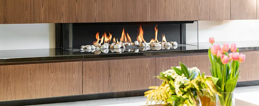 Double-height Fireplace Design Refurbishment in Northfield, Minnesota